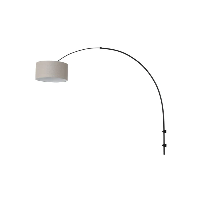 Steinhauer Sparkled Light Wandleuchte Schwarz, 1-flammig 2 Steinhauer Sparkled Light Wandleuchte Schwarz, 1-flammig - Image 2