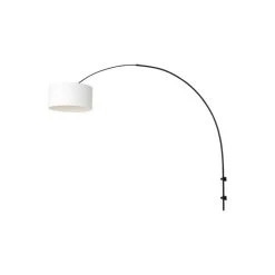 Steinhauer Sparkled Light Wandleuchte Schwarz, 1-flammig