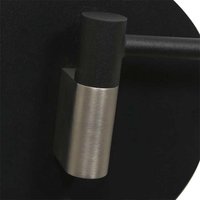 Steinhauer Turound Wandleuchte LED Schwarz, 1-flammig 4 Steinhauer Turound Wandleuchte LED Schwarz, 1-flammig - Image 4