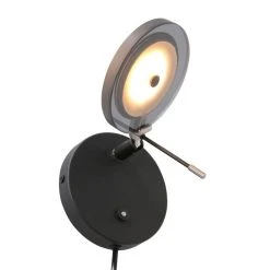Steinhauer Turound Wandleuchte LED Schwarz, 1-flammig -Wandleuchten Verkauf steinhauer turound wandleuchte 3095zw 5