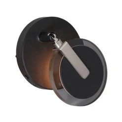 Steinhauer Turound Wandleuchte LED Schwarz, 1-flammig -Wandleuchten Verkauf steinhauer turound wandleuchte 3095zw 6