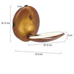 Steinhauer Zenith Wandleuchte LED Bronze, 1-flammig -Wandleuchten Verkauf steinhauer zenith wandleuchte 1442br 5