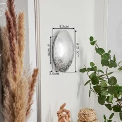 Hofstein Storkyro Wandleuchte LED Silber, 1-flammig 13 Hofstein Storkyro Wandleuchte LED Silber, 1-flammig -Wandleuchten Verkauf storkyro wandleuchte h3571101 3