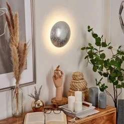 Hofstein Storkyro Wandleuchte LED Silber, 1-flammig 16 Hofstein Storkyro Wandleuchte LED Silber, 1-flammig -Wandleuchten Verkauf storkyro wandleuchte h3571101 6