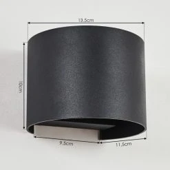 Hofstein Strandaa Wandleuchte LED Schwarz, 2-flammig 15 Hofstein Strandaa Wandleuchte LED Schwarz, 2-flammig -Wandleuchten Verkauf strandaa wandleuchte h3438251 3