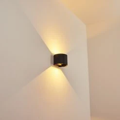 Hofstein Strandaa Wandleuchte LED Schwarz, 2-flammig 18 Hofstein Strandaa Wandleuchte LED Schwarz, 2-flammig -Wandleuchten Verkauf strandaa wandleuchte h3438251 6