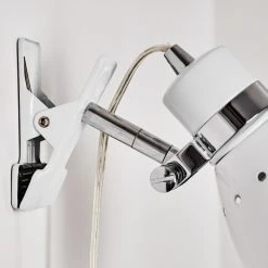 Hofstein Stranderott Klemmleuchte Weiß, 1-flammig -Wandleuchten Verkauf stranderott klemmleuchte h3288900 do1 12