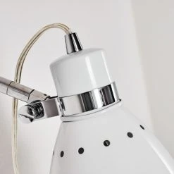 Hofstein Stranderott Klemmleuchte Weiß, 1-flammig -Wandleuchten Verkauf stranderott klemmleuchte h3288900 do1 15