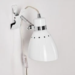 Hofstein Stranderott Klemmleuchte Weiß, 1-flammig -Wandleuchten Verkauf stranderott klemmleuchte h3288900 do1 5