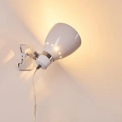 Hofstein Stranderott Klemmleuchte Weiß, 1-flammig -Wandleuchten Verkauf stranderott klemmleuchte h3288900 do1 6