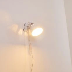 Hofstein Stranderott Klemmleuchte Weiß, 1-flammig -Wandleuchten Verkauf stranderott klemmleuchte h3288900 do1 9