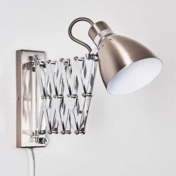 Hofstein Stranderott Wandleuchte Chrom, Edelstahl, 1-flammig -Wandleuchten Verkauf stranderott wandleuchte h3288764 do1 13