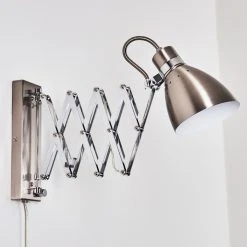 Hofstein Stranderott Wandleuchte Chrom, Edelstahl, 1-flammig -Wandleuchten Verkauf stranderott wandleuchte h3288764 do1 24