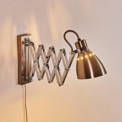 Hofstein Stranderott Wandleuchte Chrom, Edelstahl, 1-flammig -Wandleuchten Verkauf stranderott wandleuchte h3288764 do1 7