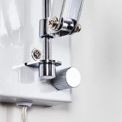 Hofstein Stranderott Wandleuchte Chrom, Weiß, 1-flammig -Wandleuchten Verkauf stranderott wandleuchte h3288788 do1 10