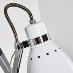 Hofstein Stranderott Wandleuchte Chrom, Weiß, 1-flammig -Wandleuchten Verkauf stranderott wandleuchte h3288788 do1 14