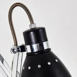 Hofstein Stranderott Wandleuchte Chrom, Schwarz, 1-flammig -Wandleuchten Verkauf stranderott wandleuchte h3288801 do1 16