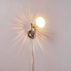 Hofstein Stranderott Wandleuchte Chrom, 1-flammig -Wandleuchten Verkauf stranderott wandleuchte h3288825 do1 11