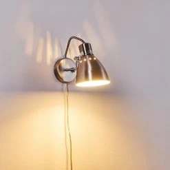 Hofstein Stranderott Wandleuchte Chrom, 1-flammig -Wandleuchten Verkauf stranderott wandleuchte h3288825 do1 16