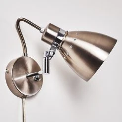 Hofstein Stranderott Wandleuchte Chrom, 1-flammig -Wandleuchten Verkauf stranderott wandleuchte h3288825 do1 19