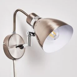 Hofstein Stranderott Wandleuchte Chrom, 1-flammig -Wandleuchten Verkauf stranderott wandleuchte h3288825 do1 21