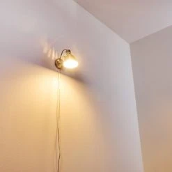 Hofstein Stranderott Wandleuchte Chrom, 1-flammig -Wandleuchten Verkauf stranderott wandleuchte h3288825 do1 9