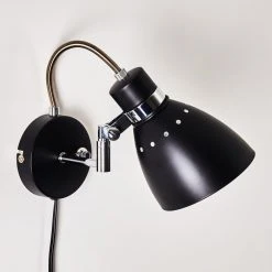 Hofstein Stranderott Wandleuchte Schwarz, 1-flammig 47 Hofstein Stranderott Wandleuchte Schwarz, 1-flammig -Wandleuchten Verkauf stranderott wandleuchte h3288863 do1 22