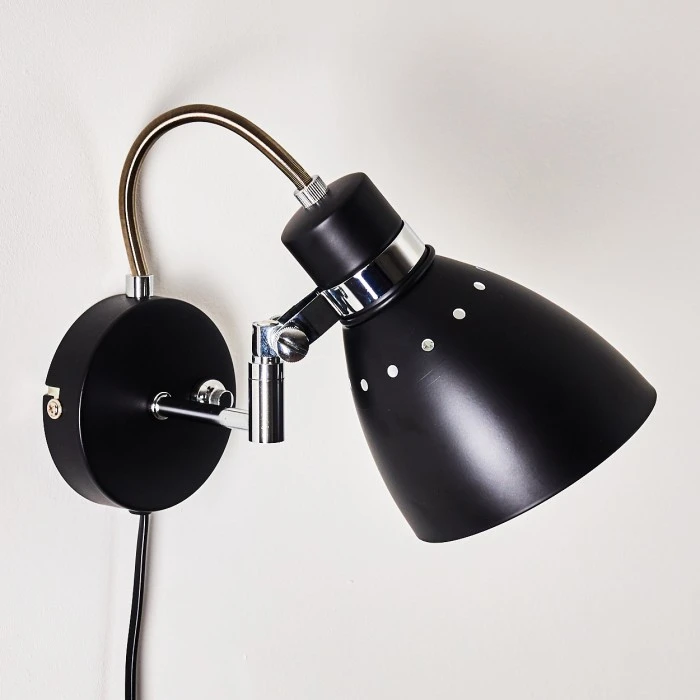 Hofstein Stranderott Wandleuchte Schwarz, 1-flammig 23 Hofstein Stranderott Wandleuchte Schwarz, 1-flammig - Image 23