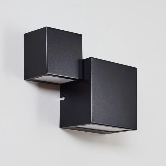 Hofstein Sumina Wandleuchte LED Schwarz, 1-flammig 7 Hofstein Sumina Wandleuchte LED Schwarz, 1-flammig - Image 7