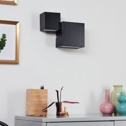 Hofstein Sumina Wandleuchte LED Schwarz, 1-flammig 18 Hofstein Sumina Wandleuchte LED Schwarz, 1-flammig -Wandleuchten Verkauf sumina wandleuchte h3416037 8