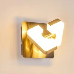 Hofstein Sumoas Wandleuchte LED Nickel-Matt, 1-flammig 33 Hofstein Sumoas Wandleuchte LED Nickel-Matt, 1-flammig -Wandleuchten Verkauf sumoas wandleuchte h3010006 do5 10