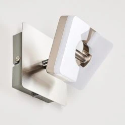 Hofstein Sumoas Wandleuchte LED Nickel-Matt, 1-flammig 42 Hofstein Sumoas Wandleuchte LED Nickel-Matt, 1-flammig -Wandleuchten Verkauf sumoas wandleuchte h3010006 do5 19