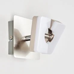 Hofstein Sumoas Wandleuchte LED Nickel-Matt, 1-flammig 44 Hofstein Sumoas Wandleuchte LED Nickel-Matt, 1-flammig -Wandleuchten Verkauf sumoas wandleuchte h3010006 do5 21