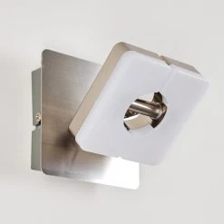 Hofstein Sumoas Wandleuchte LED Nickel-Matt, 1-flammig 29 Hofstein Sumoas Wandleuchte LED Nickel-Matt, 1-flammig -Wandleuchten Verkauf sumoas wandleuchte h3010006 do5 6