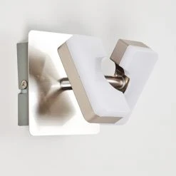 Hofstein Sumoas Wandleuchte LED Nickel-Matt, 1-flammig 32 Hofstein Sumoas Wandleuchte LED Nickel-Matt, 1-flammig -Wandleuchten Verkauf sumoas wandleuchte h3010006 do5 9