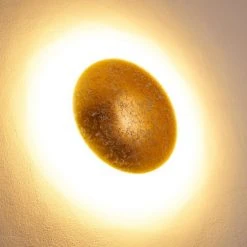 Hofstein Tandil Wandleuchte LED Gold, 1-flammig -Wandleuchten Verkauf tandil wandleuchte h167930 13