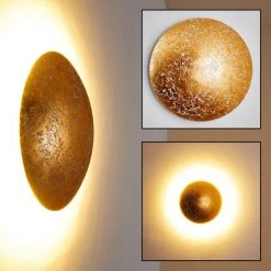 Hofstein Tandil Wandleuchte LED Gold, 1-flammig -Wandleuchten Verkauf tandil wandleuchte h167930 14