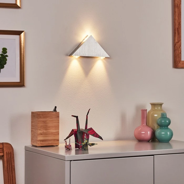 Hofstein Tapurai Wandleuchte LED Silber, 1-flammig 1 Hofstein Tapurai Wandleuchte LED Silber, 1-flammig