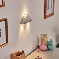 Hofstein Tapurai Wandleuchte LED Silber, 1-flammig 19 Hofstein Tapurai Wandleuchte LED Silber, 1-flammig -Wandleuchten Verkauf tapurai wandleuchte h3415658 9