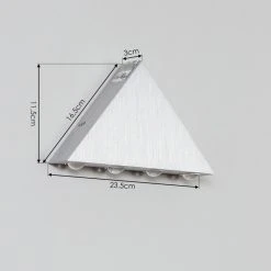 Hofstein Tapurai Wandleuchte LED Silber, 1-flammig -Wandleuchten Verkauf tapurai wandleuchte h3415665 3