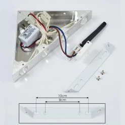 Hofstein Tapurai Wandleuchte LED Silber, 1-flammig -Wandleuchten Verkauf tapurai wandleuchte h3415665 4