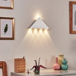 Hofstein Tapurai Wandleuchte LED Silber, 1-flammig -Wandleuchten Verkauf tapurai wandleuchte h3415665 6