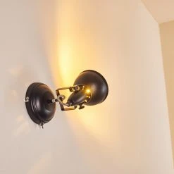 Hofstein Tina Wandleuchte Schwarz, 1-flammig -Wandleuchten Verkauf tina wandleuchte h3013069 do4 19