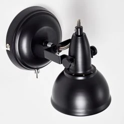 Hofstein Tina Wandleuchte Schwarz, 1-flammig -Wandleuchten Verkauf tina wandleuchte h3013069 do4 5