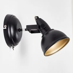 Hofstein Tina Wandleuchte Schwarz, 1-flammig -Wandleuchten Verkauf tina wandleuchte h3013069 do4 8