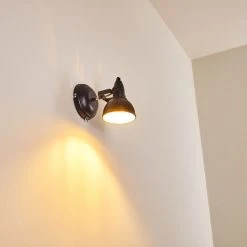 Hofstein Tina Wandleuchte Schwarz, 1-flammig -Wandleuchten Verkauf tina wandleuchte h3013069 do4 9