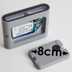 Hofstein Tinglev Wandleuchte LED Grau, 2-flammig -Wandleuchten Verkauf tinglev wandleuchte h3304211 do1 14