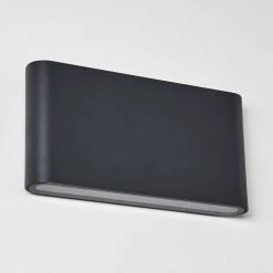 Hofstein Tinglev Wandleuchte LED Anthrazit, 2-flammig 27 Hofstein Tinglev Wandleuchte LED Anthrazit, 2-flammig -Wandleuchten Verkauf tinglev wandleuchte h3304259 do1 12