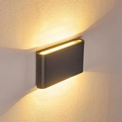 Hofstein Tinglev Wandleuchte LED Anthrazit, 2-flammig 18 Hofstein Tinglev Wandleuchte LED Anthrazit, 2-flammig -Wandleuchten Verkauf tinglev wandleuchte h3304259 do1 3