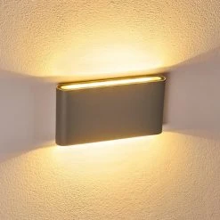 Hofstein Tinglev Wandleuchte LED Grau, 2-flammig 22 Hofstein Tinglev Wandleuchte LED Grau, 2-flammig -Wandleuchten Verkauf tinglev wandleuchte h3304273 do1 7